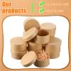 Geyee Round Paper Mache Boxes with Lids, 3.9 Inch Small Mini Nesting Cardboard Gift Boxes for DIY Crafts Decoupage Painting Jewelry Storage and Party Favors view 4