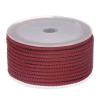 HARFINGTON Nylon Beading Thread Cord 3mm Extra-Strong Braided Nylon String for Necklace Bracelets Jewelry Making Crafting 10M/33 Feet, Maroon view 1