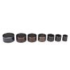 Hollow Punch Cutter Set 7pcs High Carbon Steel Leather Hole Punch Tool Set for DIY Leather Craft (Shapes Hollow Punch Cutter Tool) view 1