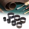 Hollow Punch Cutter Set 7pcs High Carbon Steel Leather Hole Punch Tool Set for DIY Leather Craft (Shapes Hollow Punch Cutter Tool) view 2