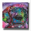 Epic Graffiti 'Purple Excitement' by Dean Russo, Canvas Wall Art, 12"x16" view 1