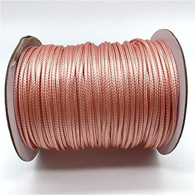 HZLXF1 0.5/0.8/1/1.5/2mm Waxed Cotton Cord Waxed Thread Cord String Strap Necklace Rope for Bracelet Making (Color : 1, Size : 0.8MM 10yards)