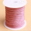 HZLXF1 0.6mm 27M Nylon Rope Cotton Cable Knot Beading Thread String DIY Braided Bracelet Jewelry Making Accessories (Size : Perak) view 1