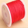 HZLXF1 0.6mm 27M Nylon Rope Cotton Cable Knot Beading Thread String DIY Braided Bracelet Jewelry Making Accessories (Size : Perak) view 2