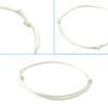 Cheriswelry 50pcs White Adjustable Bracelet Making Korean Waxed Polyester Cord Bracelet Friendship Bracelet String Inner Diameter 40~70mm for Women Men Jewelry Making Supplies view 2