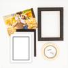 Poster Palooza 8.5x11 Mat for 5.5x8.5 Image - White on Black Double Mat Picture Matboard for Frames Measuring 8.5 x 11 Inches - Bevel Cut Matte to Display Art Measuring 5.5 x 8.5 Inches - ONE MAT view 3