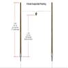 Woodland SCENICS Suspended Flashing Traffic Light 2 Pack N Scale view 3