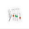 Woodland SCENICS MAST ARM Traffic Light 4 Pack N Scale view 2