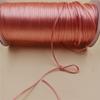 HZLXF1 2mm X 20meters Peach Color Satin Cord Knot Braided String Jewelry Findings Beading Rope view 1