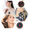Jetec 20 Pieces Mini Embroidery Hoops Wooden Small Tiny Embroidery Hoops Adjustable Circle Cross Stitch Ring Bulk for Home Ornaments Art Craft Handy Sewing(Classic) view 3