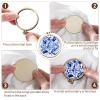 Jetec 20 Pieces Mini Embroidery Hoops Wooden Small Tiny Embroidery Hoops Adjustable Circle Cross Stitch Ring Bulk for Home Ornaments Art Craft Handy Sewing(Classic) view 4