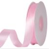 KSRIGHT 1 inch Double Faced Pink Polyester Satin Ribbon 25 Yards for Gift Wrapping,Wedding Decoration, Bows Making, Sewing, DIY Crafts view 1