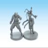 Sword & Sorcery: Genrju & Shakiko Hero Pack - White/Black Monk view 2