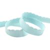 Bristlegrass Elastic Band,10 Yard 3/8" Blue Topaz Tie Dress Sewing Trim Craft Gripper Tape for Clothing,Non-Slip Elastic for Sewing,Silicone Gripper Elastic Band (10Y 3/8" Blue Topaz) view 4