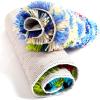 Latch Hook Kits for Kids 12x12in Girl Beginner Classic Beginner Needle Crochet Yarn Kitsfor Kids Ages 6+,Easy to Learn Craft Project DIY Rug (Basketball) view 2