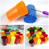 Latch Hook Kits for Kids 12x12in Girl Beginner Classic Beginner Needle Crochet Yarn Kitsfor Kids Ages 6+,Easy to Learn Craft Project DIY Rug (Basketball) view 4