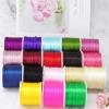 HZLXF1 1MM Black Nylon Satin Silk Knot Cord Thread Necklace Macrame String Jewelry Findings Beading Rope (Color : 20Meters Roll) view 2