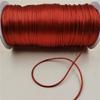 HZLXF1 2mm X 20m Coffee Red Color Satin Cord Braided String Jewelry Findings Beading Rope view 2
