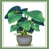 CaptainCrafts Cross Stitch Kits Hot New Releases Embroidery Kit Full Range Landscapes Flowers Greenery Kits for Beginner Adults (Stamped 14CT, Green Plants) view 1