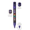 Posca Markers Set, 8 Medium Paint Markers 5M Dark Tones White, Ochre, Ruby Red, Cacao Brown, Raspberry, Deep Grey, English Green, Prussian Blue view 3