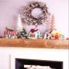 MerryStockings Mantel Series Collectible Classic Village Felt Kit DIY Christmas Village Craft with Pre-Stamped Felt, Sequins, Beads & Instructions Handmade Holiday Dcor Made in USA view 2