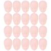 Sewroro 20pcs Mini Plastic Doll Making Heads, Practice Makeup DIY Baby Mannequin Doll Heads for Key Rings and Handmade Gifts view 1