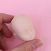 Sewroro 20pcs Mini Plastic Doll Making Heads, Practice Makeup DIY Baby Mannequin Doll Heads for Key Rings and Handmade Gifts view 2