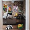 DIY Latch Hook Kits for Kids Beginners Adults Rug Making Kits with Printed Canvas Doormat Tapestry Kits Needlework Arts Crafts Sewing for Gift Home Decoration 20.5Inch X 13.8Inch (Turtle) view 3