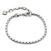 YIQIFLY 20 Pieces Stainless Steel Charm Bracelet Chain Adjustable with Heart Shape Extender Chain DIY Jewelry Chains for Women Jewelry Making (01) view 2