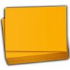 Hamilco Colored Scrapbook Cardstock Paper 5x7 Card Stock Paper 65 lb Cover 100 Pack (Sun Gold) view 1