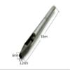 3dancraftit Diamond Shaped Leather Hole Puncher Hollow Gasket Cutting Cutter Punch Sets Tools for Cut Leather Rubber Paper Fabric Soft Material 1/4 Inch x 1/8 Inch / 6mm x 3.2mm S392 view 2