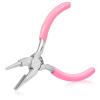 SPEEDWOX 5 Inch Concave Round Nose Pliers with Cutter, Mini Precision Jewelry Making Pliers for DIY Hobby Projects view 1