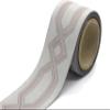 3.8 Yards Spool 2.7" Gray Dark Poudre Geometric Drapery Trim Jacquard Ribbon for Your Drapes Curtains Drapery Banding Trim Tape V3 178 view 1