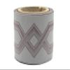 3.8 Yards Spool 2.7" Gray Dark Poudre Geometric Drapery Trim Jacquard Ribbon for Your Drapes Curtains Drapery Banding Trim Tape V3 178 view 3
