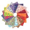 100 Fleur De LIs Bright pre Cut Charm Pack 5" Squares 100% Cotton Fabric Quilt view 1