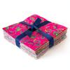 100 Fleur De LIs Bright pre Cut Charm Pack 5" Squares 100% Cotton Fabric Quilt view 2
