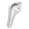 9.75"X 4" Deep 1.5" Unicorn Icicle Mold Glass Fusing view 2