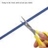 PATIKIL Suede Cord with Roll Spool 3mm 50 Yard, Flat Faux Leather Lace for Necklace Bracelet Jewelry Making Beading DIY Crafts, Dark Blue view 4