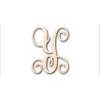 Unfinished Wood Monogram Y Shape Craft up to 46" DIY 7" / 1/2" view 1