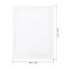 PATIKIL Paint Canvases Panel for Painting, 5 Pack 7x9 Inch Rectangle Wood Frame Stretched Blank Art Board Panels for Acrylic, Oil, Tempera Painting, White view 2