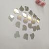 100pcs of Shell Mosaic Tiles Shape ,Glass Mirror Pieces for DIY Crafts Home Decoration,Mirror Embellishments (Silver Mirror) view 3