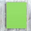 Hamilco Colored Scrapbook Cardstock Paper 5x7 Card Stock Paper 65 lb Cover 100 Pack (Green Apple) view 3