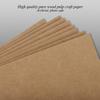 1DOT2 8x8 DIY Small 3 Ring Scrapbook Photo Album Journal with 30 Plastic Sleeves 60 Pages and Kraft Paper Cover for Baby Travel Wedding Couple Anniversary Kids Adventure (8x8 Inch, Yellow) view 4