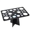FOMIYES Folding Air Drying Makeup Brush Organizer Stand Storage Rack for Easy Drying and Display of Brushes for Makeup and Artists view 4