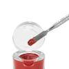 FRCOLOR 1set Stainless Steel Blending Plate with Spatula Cosmetic Mixing Tool for Foundation and Nail Pigments Professional for Artists and Learners view 2