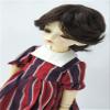 YOSD Doll Hair JD075 6-7inch 16-18cm 1/6 Boyish Cupid Curls Synthetic Mohair BJD Wigs (Coffce Black) view 3