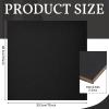 20 Pcs Book Board, Binders Board Chipboard Designer Bookboard Kraft Heavy Duty Chipboard Sheets Bookbinding Supplies for Book Binding Cover (Black, 12 x 12 Inch 80PT) view 2