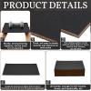 20 Pcs Book Board, Binders Board Chipboard Designer Bookboard Kraft Heavy Duty Chipboard Sheets Bookbinding Supplies for Book Binding Cover (Black, 12 x 12 Inch 80PT) view 4