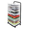BELUND Art Drying Rack, Art Shelf Storage Rack On Wheels, Ideal for Education Schools and Art Clubs Shelf,Silk Screen 8KA3 Album Display Rack 20/25/30/35floors (Size : 20 Floors) view 1