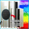 Black Canvas Rolls for Painting Large Canvas Fabric by the Yard. 62"x50 Yd (150 Ft) 13oz Black Gesso Primed Artist Canvas Roll,Cotton Duck Unstretched Quality Fabric for Painters,SDK Murals,Backdrops view 2